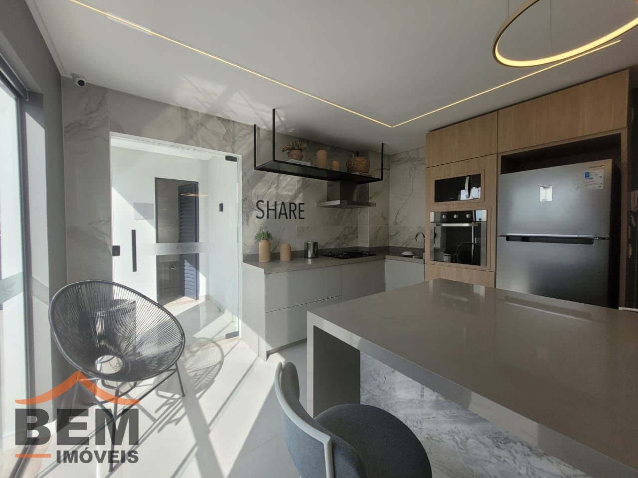 Apartamento para Locação com 2 quartos e 76m² no bairro Praia Brava, em Itajaí