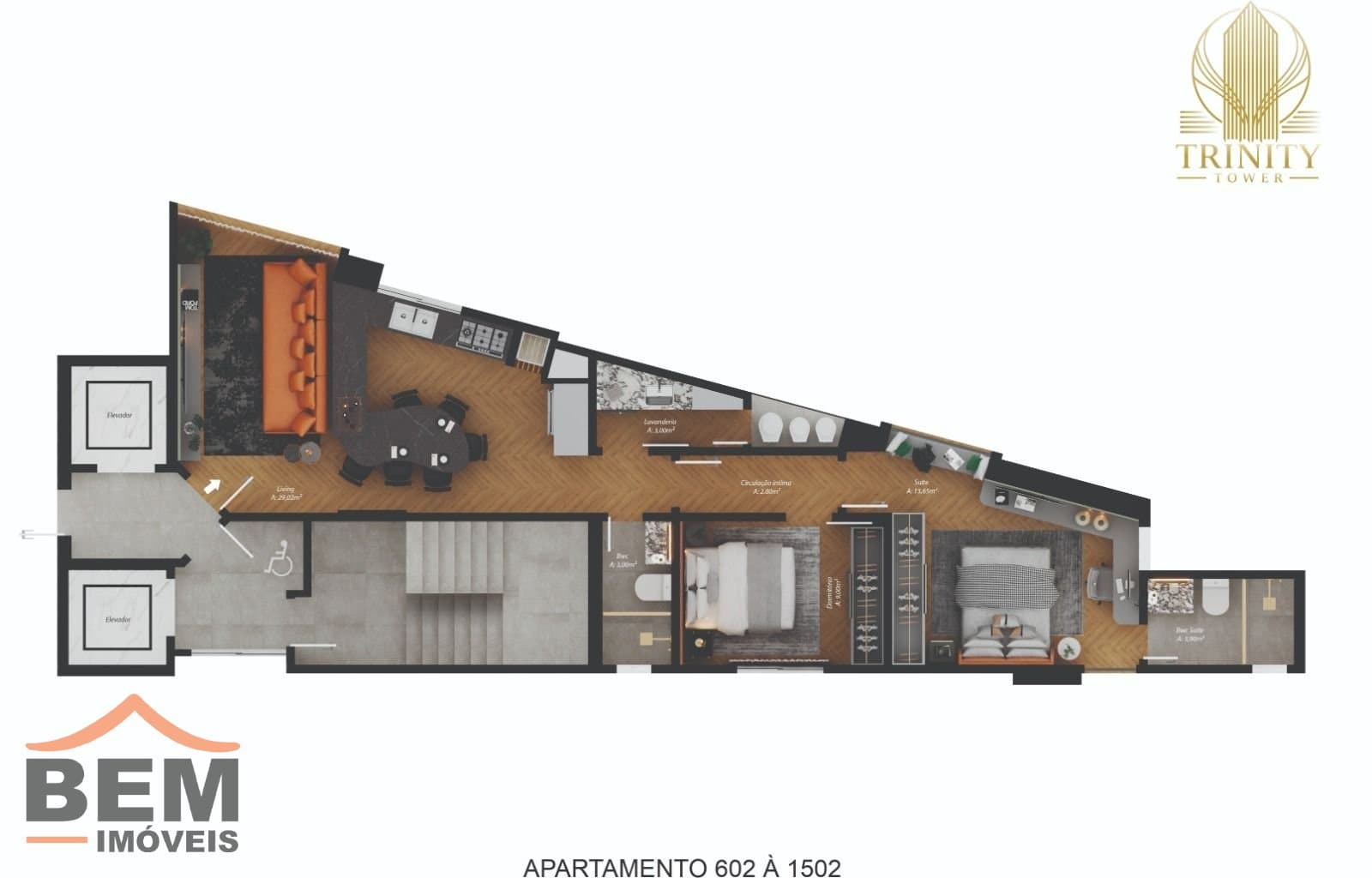 Apartamento para Venda com 2 quartos e 76m² no bairro Fazenda, em Itajaí