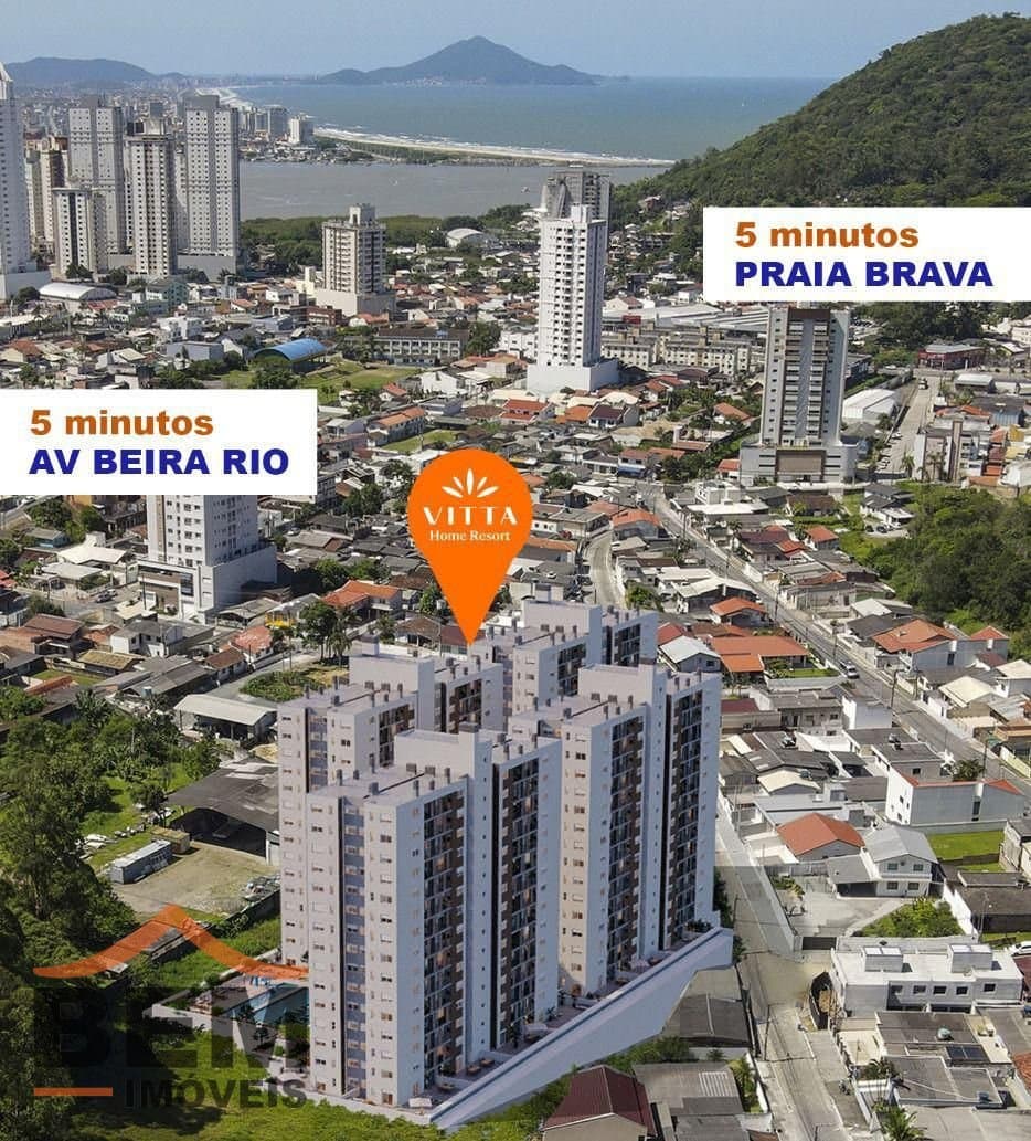 Apartamento para Venda com 2 quartos e 62m² no bairro Fazenda, em Itajaí