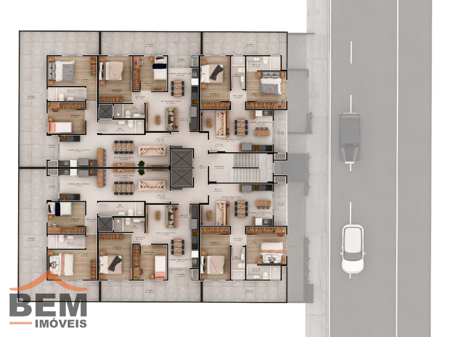 Apartamento para Venda com 2 quartos e 84m² no bairro Areias, em Camboriú