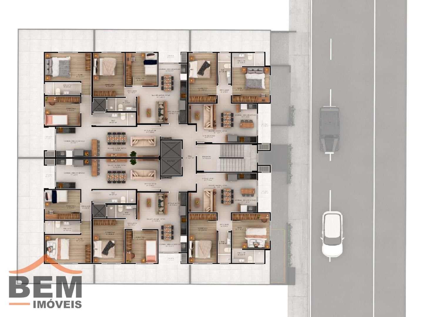 Apartamento para Venda com 2 quartos e 85m² no bairro Areias, em Camboriú