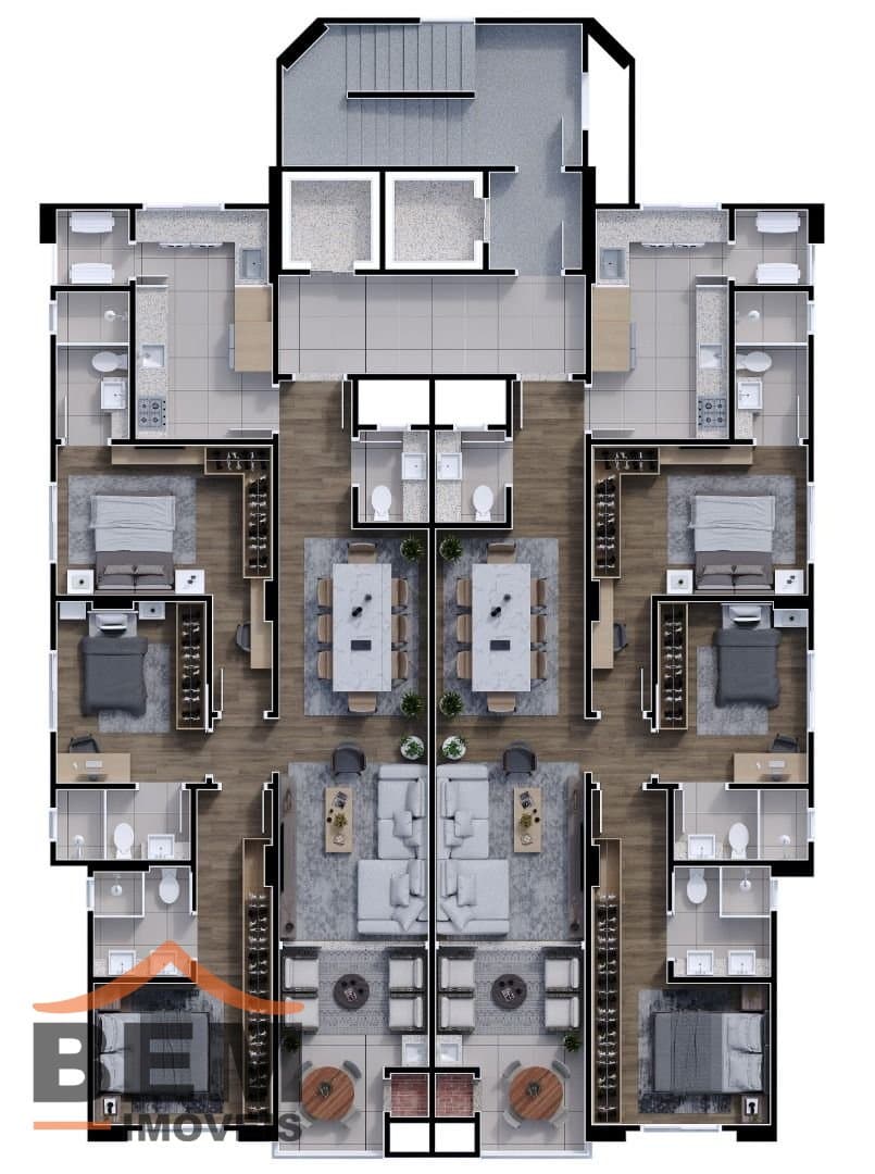 Apartamento para Venda com 3 quartos e 113m² no bairro São Francisco de Assis, em Camboriú