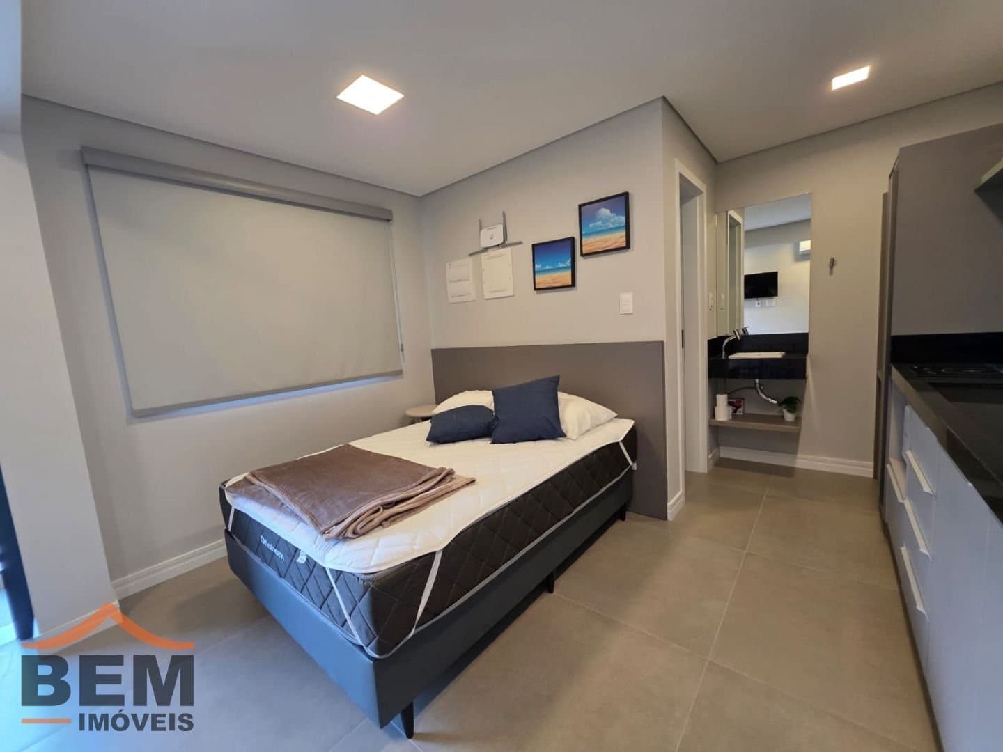 Apartamento para Locação com 1 quarto e 30m² no bairro Praia Brava, em Itajaí
