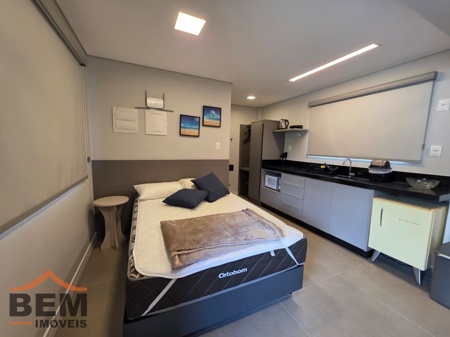 Apartamento para Locação com 1 quarto e 30m² no bairro Praia Brava, em Itajaí