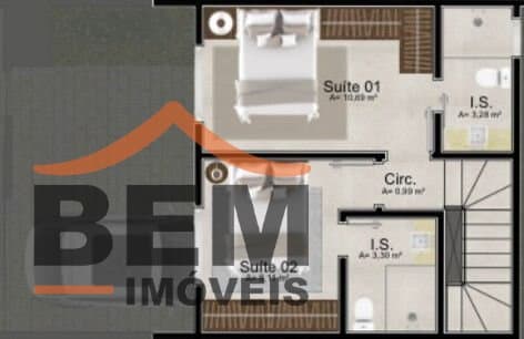 Casa para Venda com 2 quartos e 69m² no bairro Murta, em Itajaí