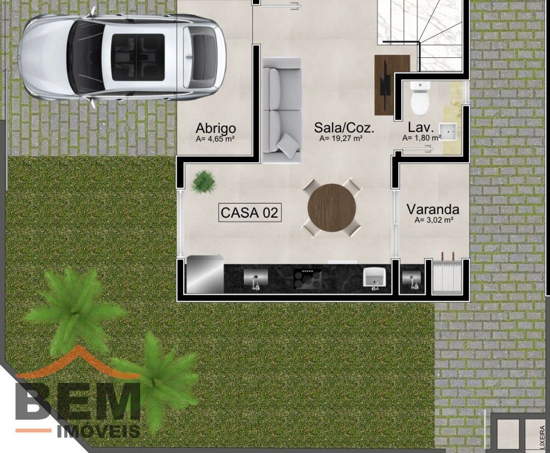 Casa para Venda com 2 quartos e 69m² no bairro Murta, em Itajaí