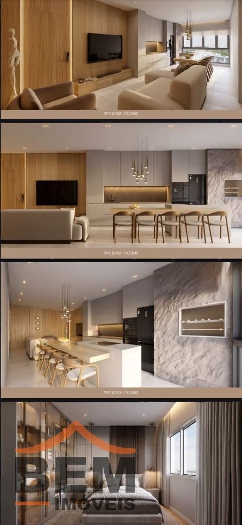 Apartamento para Venda com 2 quartos e 82m² no bairro Tabuleiro, em Camboriú