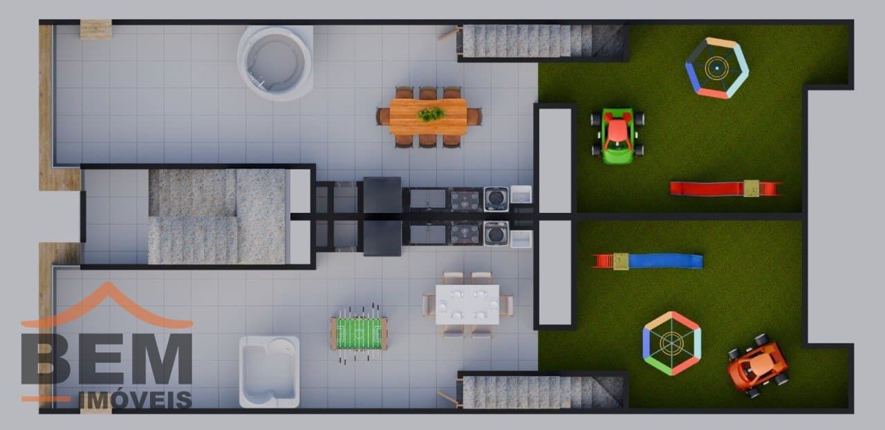 Apartamento Duplex para Venda com 3 quartos e 90m² no bairro São João, em Itajaí