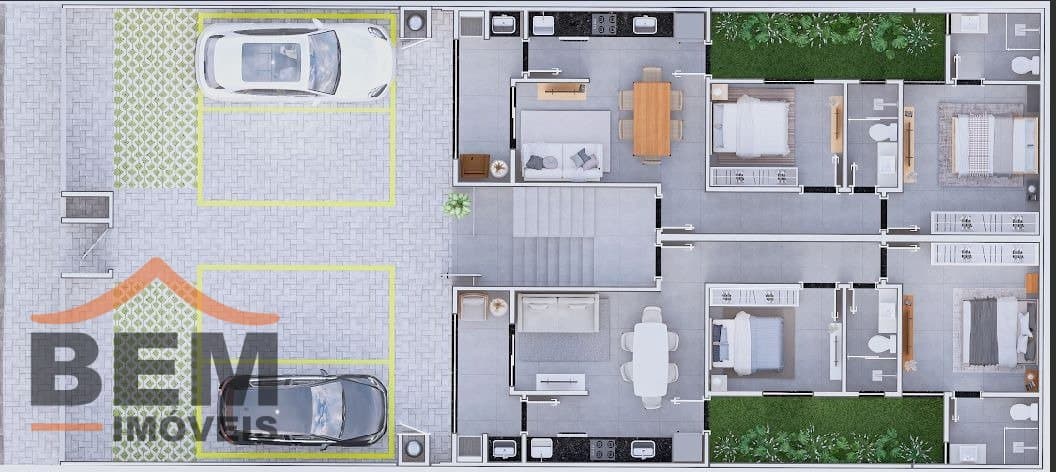 Apartamento para Venda com 2 quartos e 68m² no bairro Cordeiros, em Itajaí