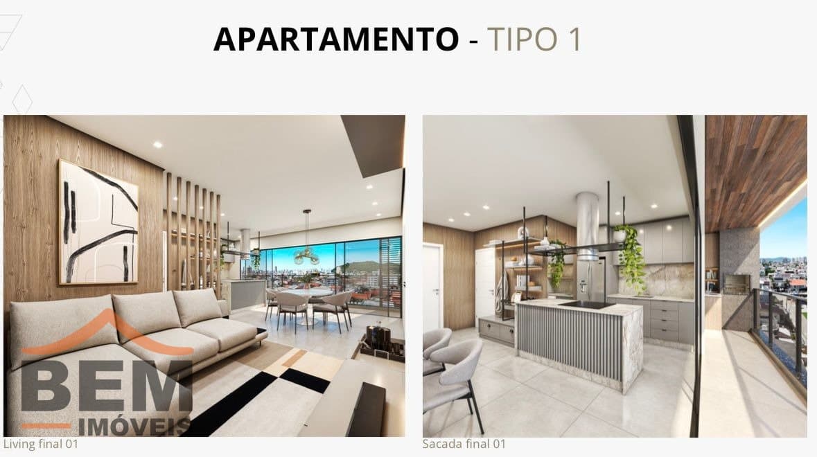 Apartamento para Venda com 2 quartos e 88m² no bairro Dom Bosco, em Itajaí