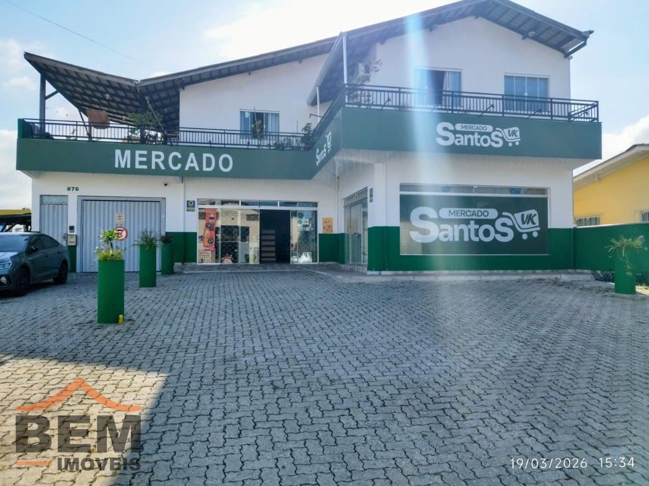Sala Comercial para Locação com 380m² no bairro São Vicente, em Itajaí: 01 - FACHADA