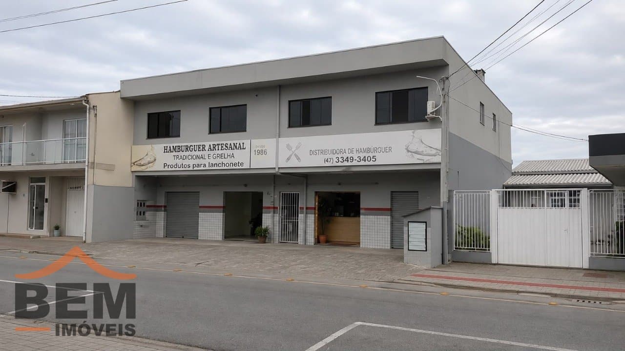 Sala Comercial para Locação com 120m² no bairro São Vicente, em Itajaí: 1 - FACHADA
