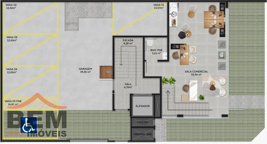 Apartamento para Venda com 2 quartos e 90m² no bairro Meia Praia, em Navegantes